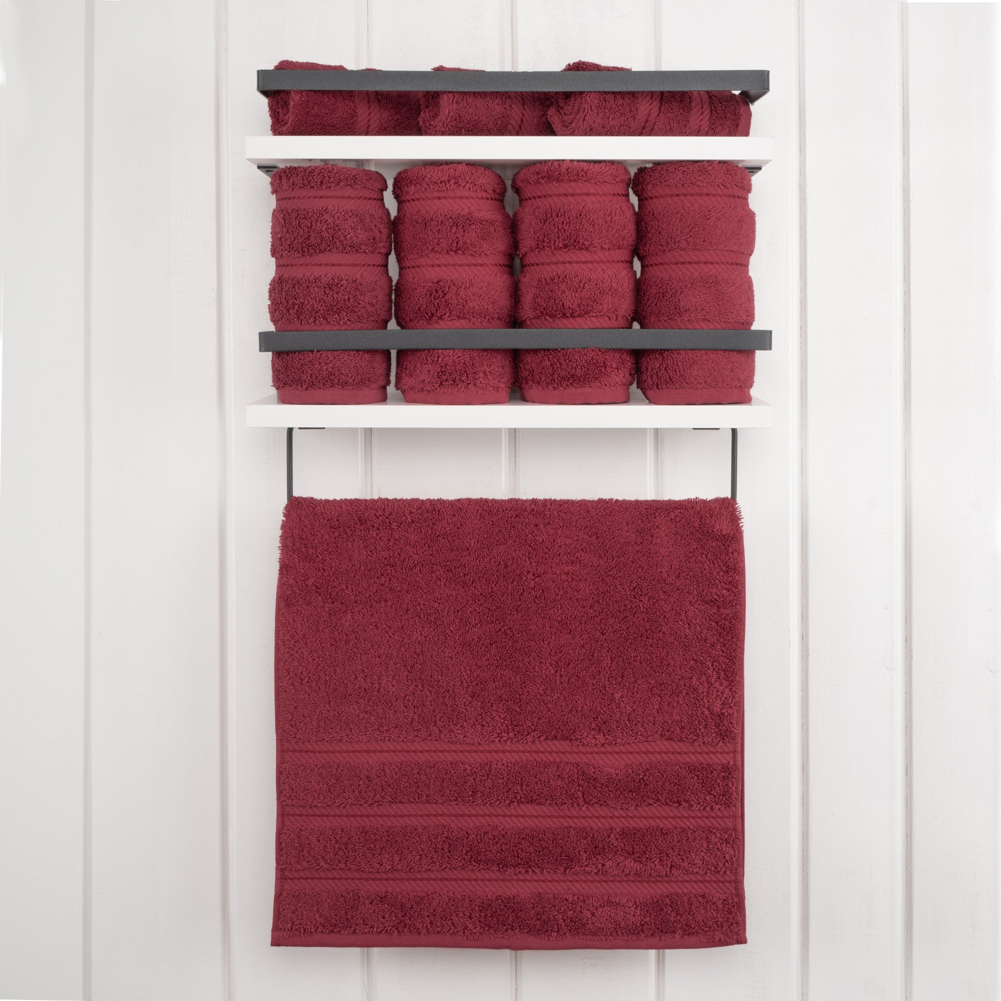 American Soft Linen 100% Cotton Turkish Towels, 4 Pack Hand Towel Set, Super Soft, Absorbent, Quick Dry Premium Towels