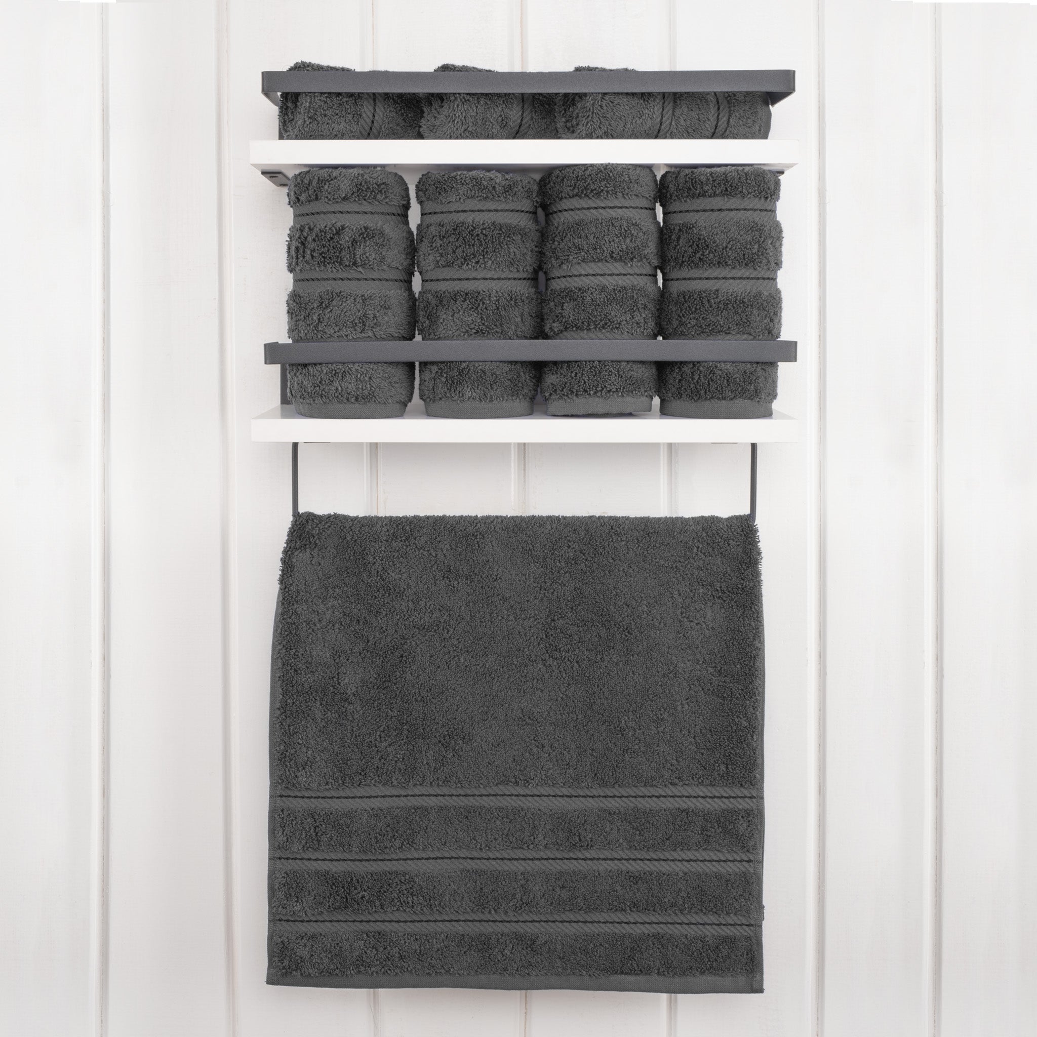 American Soft Linen 100% Cotton Turkish Towels, 4 Pack Hand Towel Set, Super Soft, Absorbent, Quick Dry Premium Towels