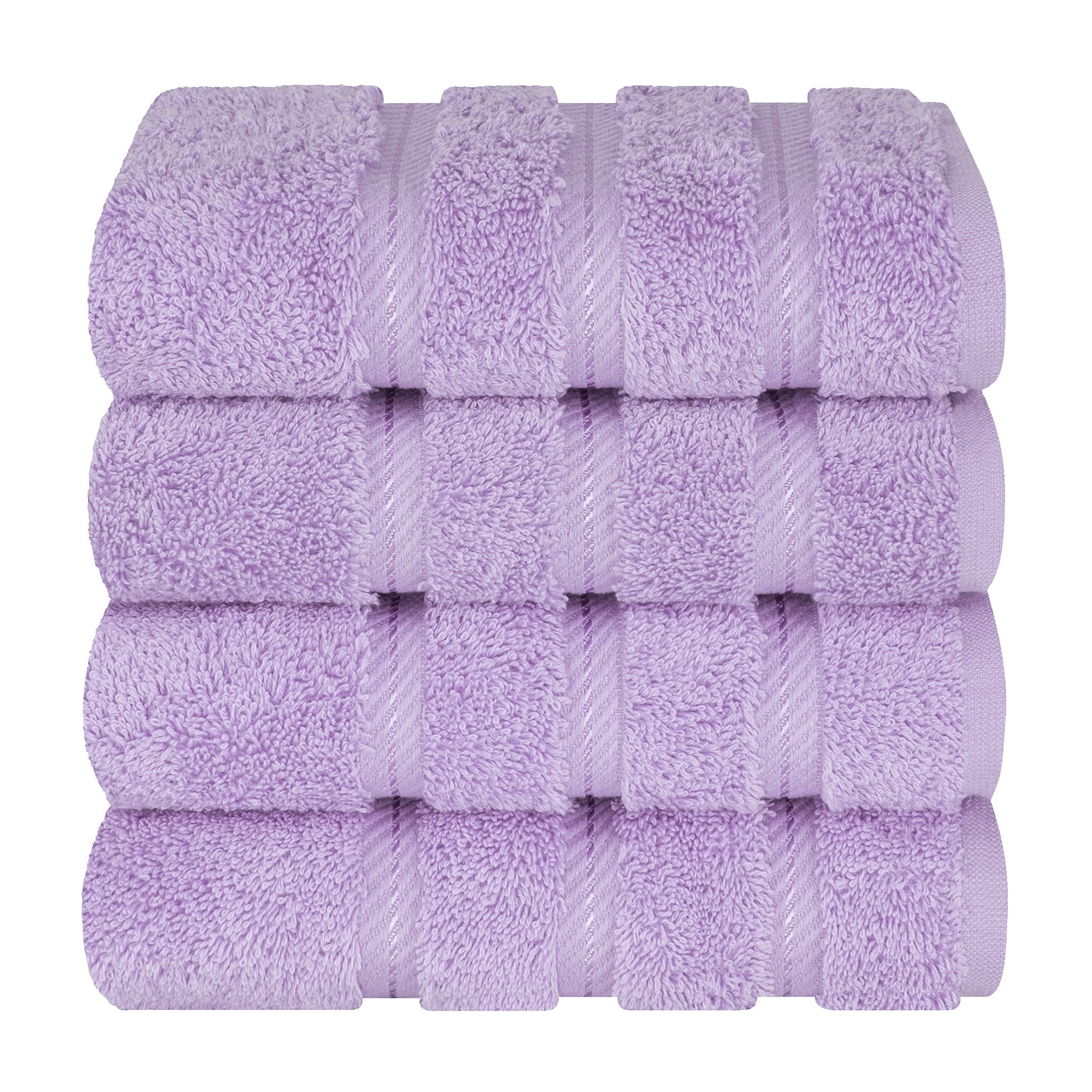American Soft Linen 100% Cotton Turkish Towels, 4 Pack Hand Towel Set, Super Soft, Absorbent, Quick Dry Premium Towels