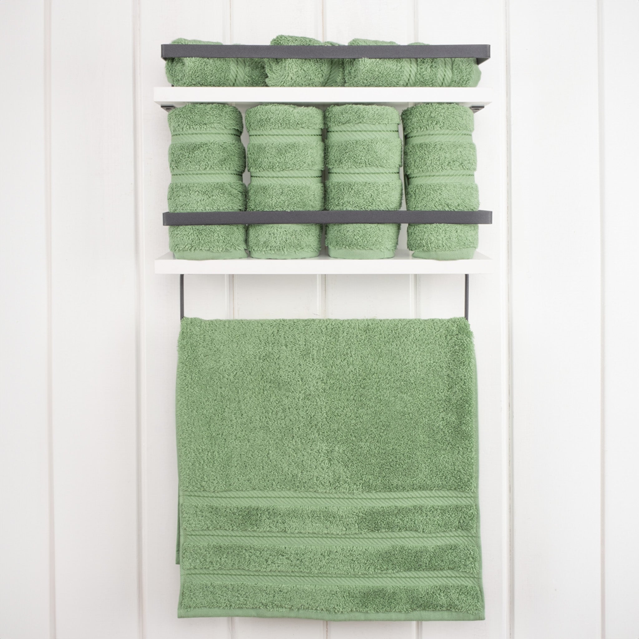American Soft Linen 100% Cotton Turkish Towels, 4 Pack Hand Towel Set, Super Soft, Absorbent, Quick Dry Premium Towels