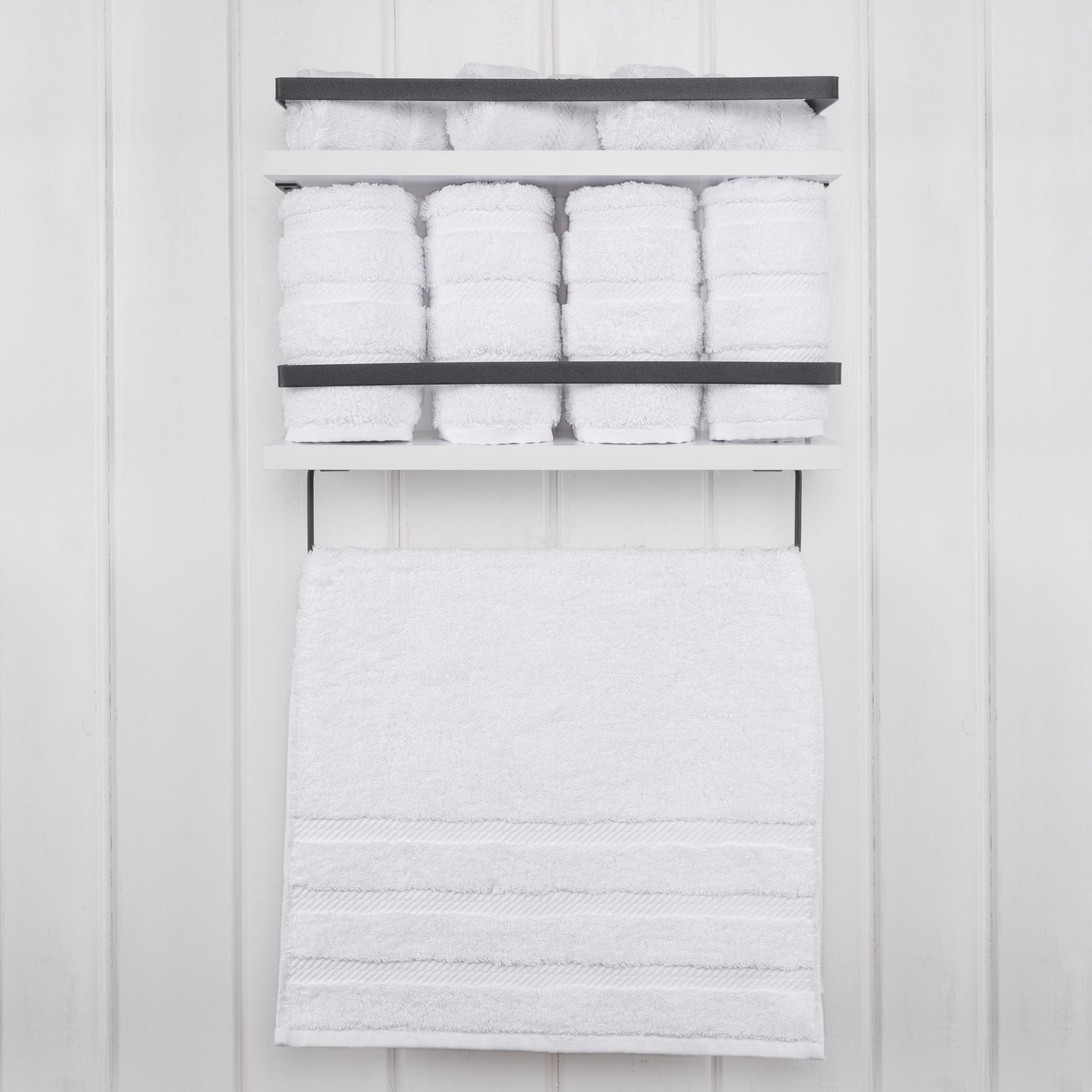 American Soft Linen 100% Cotton Turkish Towels, 4 Pack Hand Towel Set, Super Soft, Absorbent, Quick Dry Premium Towels