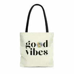 Good Vibes Tote - Beach & Everyday Polyester Bag | Femstylo