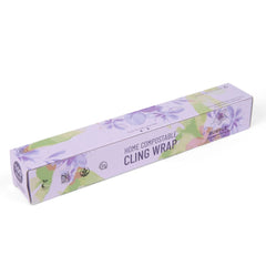 Home Compostable Cling Wrap. Keeps Food Fresh & Safe.