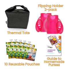 Gift-Ready Bundle for Kid's Snack & Juice Holders
