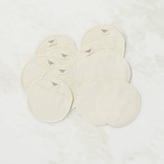 Reusable Organic Cotton Rounds (Set with Finger Pocket)