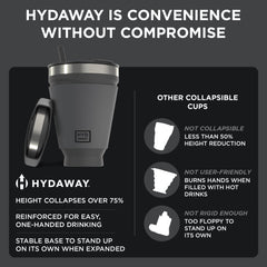 Collapsible Insulated Drink Tumbler