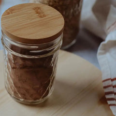 Bamboo Jar Lids – Plastic-Free Storage for Mason Jars | Regular & Wide Mouth