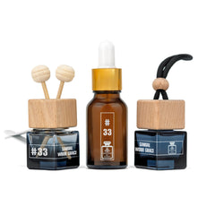 Car Air Freshener – Santal 33 Inspired (Sandalwood Grace)