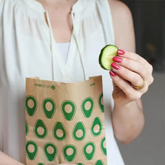 Paper Sandwich Bags (50-Pack) – Compostable, Plastic-Free & Food Safe