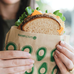 Paper Sandwich Bags (50-Pack) – Compostable, Plastic-Free & Food Safe