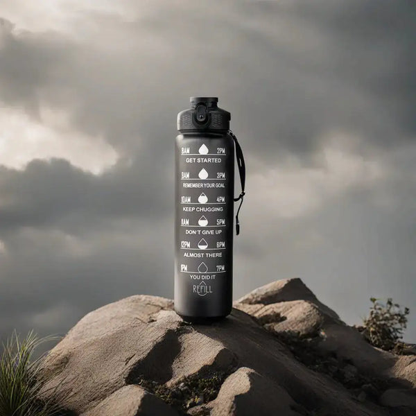 Motivational Water Bottle – Inspirational Hydration