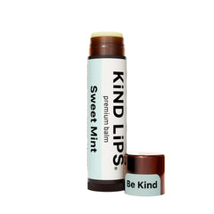 Kind Lips Organic Lip Balm Sweet Mint | Petroleum Free | Gluten Free | Made in USA