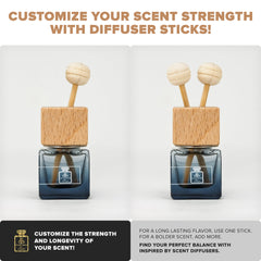 Car Air Freshener – Santal 33 Inspired (Sandalwood Grace)