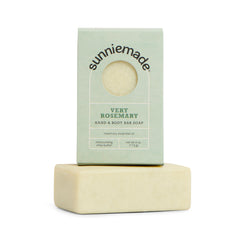 Very Rosemary Moisturizing Hand & Body Bar Soap