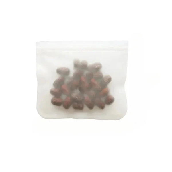 Reusable Silicone Food Storage Bags – Leakproof Zip Containers