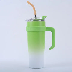 DecorBites™ 40oz Stainless Steel Sippy Cup Thermo Bottle for Coffee Travel Mug