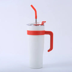 DecorBites™ 40oz Stainless Steel Sippy Cup Thermo Bottle for Coffee Travel Mug