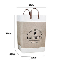 Eco-Friendly Foldable Laundry Basket – Large & Portable