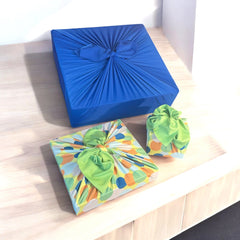 Small Reusable Cloth Furoshiki Gift Wrap | Polka Dots