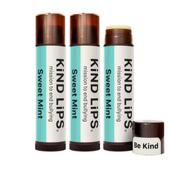 Kind Lips Organic Lip Balm Sweet Mint | Petroleum Free | Gluten Free | Made in USA