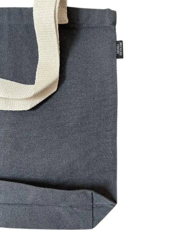 Recycled Heavy Canvas Tote Bag with Full Gusset | Durable Eco-Friendly Carryall