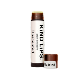 Kind Lips Organic Lip Balm Unscented | Petroleum Free | Gluten Free | Made in USA