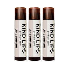 Kind Lips Organic Lip Balm Unscented | Petroleum Free | Gluten Free | Made in USA
