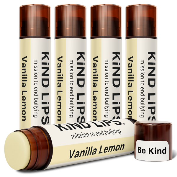 Kind Lips Organic Lip Balm Vanilla Lemon | Petroleum Free | Gluten Free | Made in USA