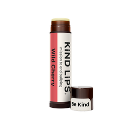 Kind Lips Organic Lip Balm Wild Cherry | Petroleum Free | Gluten Free | Made in USA