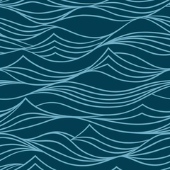 Small Reusable Cloth Furoshiki Gift Wrap | Whales & Waves