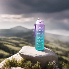 Motivational Water Bottle – Inspirational Hydration