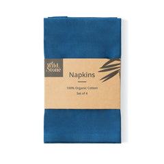 Eco-Friendly Cloth Napkins – Organic Cotton (4-Pack)