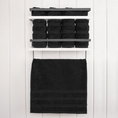American Soft Linen 100%  Cotton Turkish Towels, 4 Pack Hand Towel Set, Super Soft, Absorbent, Quick Dry Premium Towels