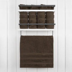 American Soft Linen 100%  Cotton Turkish Towels, 4 Pack Hand Towel Set, Super Soft, Absorbent, Quick Dry Premium Towels