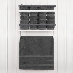 American Soft Linen 100%  Cotton Turkish Towels, 4 Pack Hand Towel Set, Super Soft, Absorbent, Quick Dry Premium Towels