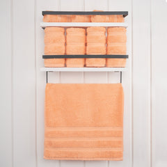 American Soft Linen 100%  Cotton Turkish Towels, 4 Pack Hand Towel Set, Super Soft, Absorbent, Quick Dry Premium Towels