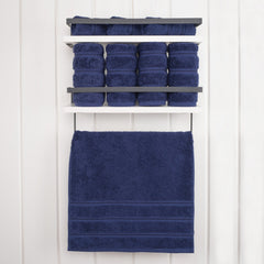American Soft Linen 100%  Cotton Turkish Towels, 4 Pack Hand Towel Set, Super Soft, Absorbent, Quick Dry Premium Towels