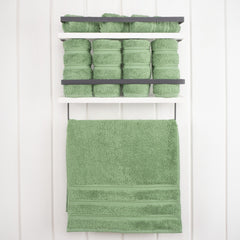 American Soft Linen 100%  Cotton Turkish Towels, 4 Pack Hand Towel Set, Super Soft, Absorbent, Quick Dry Premium Towels