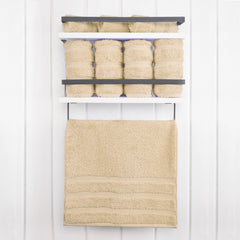 American Soft Linen 100%  Cotton Turkish Towels, 4 Pack Hand Towel Set, Super Soft, Absorbent, Quick Dry Premium Towels