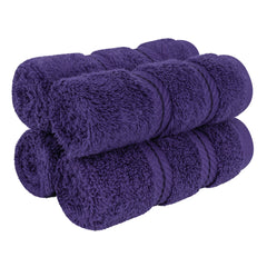 4 Piece 100% Cotton Softness, Elegance, Comfort Washcloth Turkish Towel Set