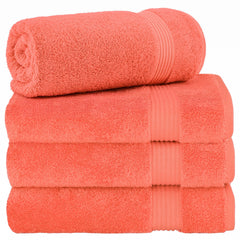 American Soft Linen Bekos 100% Cotton Turkish Towels, 4 Piece Bath Towel Set