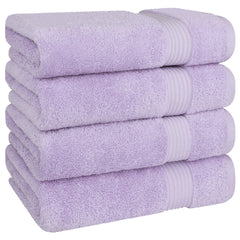 American Soft Linen Bekos 100% Cotton Turkish Towels, 4 Piece Bath Towel Set
