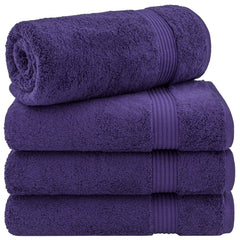 American Soft Linen Bekos 100% Cotton Turkish Towels, 4 Piece Bath Towel Set