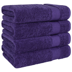 American Soft Linen Bekos 100% Cotton Turkish Towels, 4 Piece Bath Towel Set
