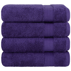 American Soft Linen Bekos 100% Cotton Turkish Towels, 4 Piece Bath Towel Set
