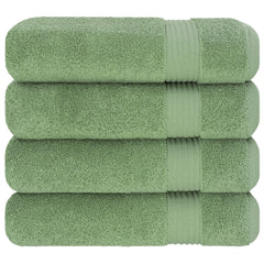 American Soft Linen Bekos 100% Cotton Turkish Towels, 4 Piece Bath Towel Set