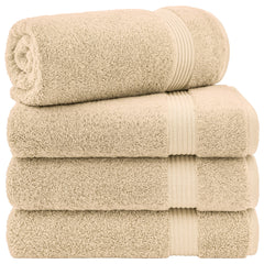 American Soft Linen Bekos 100% Cotton Turkish Towels, 4 Piece Bath Towel Set