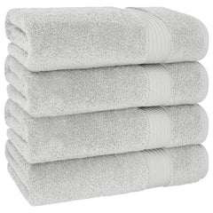 American Soft Linen Bekos 100% Cotton Turkish Towels, 4 Piece Bath Towel Set