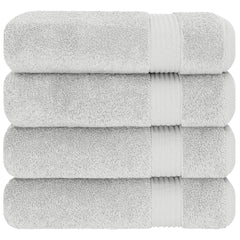 American Soft Linen Bekos 100% Cotton Turkish Towels, 4 Piece Bath Towel Set