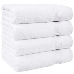American Soft Linen Bekos 100% Cotton Turkish Towels, 4 Piece Bath Towel Set